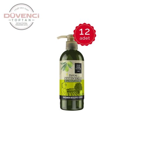 Eyüp Sabri Tuncer Doğal Zeytinyağlı El Ve Vücut Losyonu 250 ml x 12 Adet