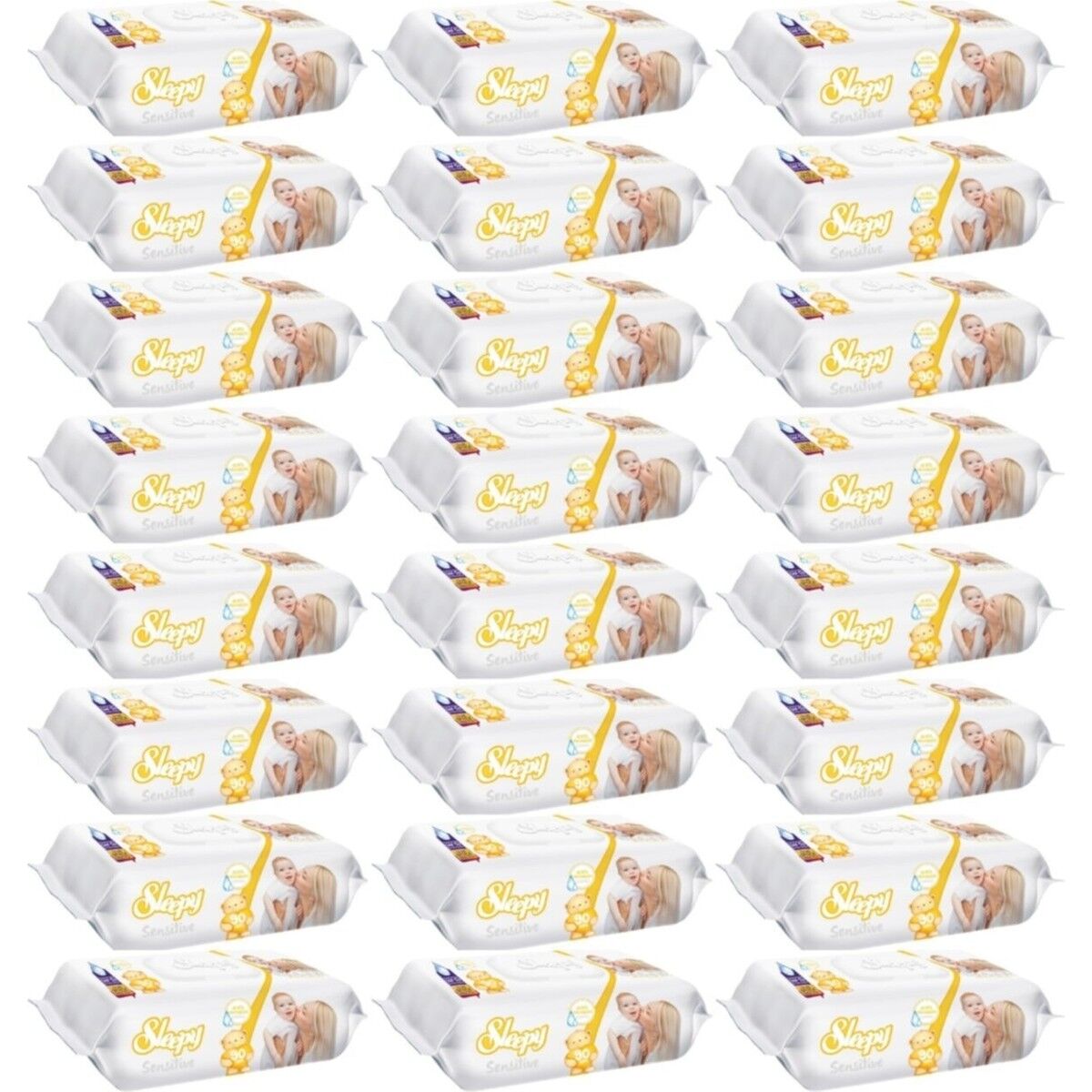 Sleepy Sensitive Islak Havlu 90 'lı 24 Adet