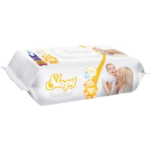 Sleepy Sensitive Islak Havlu 90 'lı 24 Adet