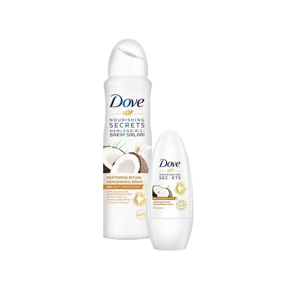 Dove Roll-On VE Sprey Deodorant Hindistan Cevizi