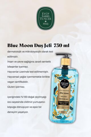 Blue Moon Duş Jeli, Ananas Krem, Şampuan ve Tonik Frambuazlı, Zeytinyağlı Losyon ve Rosie