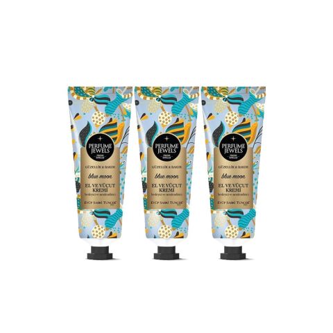 Eyüp Sabri Tuncer Perfume Jewels Blue Moon El ve Vücut Kremi 50 ML x 3 Adet