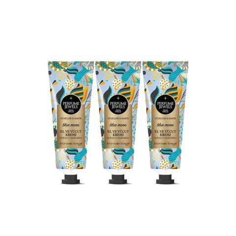 Eyüp Sabri Tuncer Perfume Jewels Blue Moon El ve Vücut Kremi 50 ML x 3 Adet