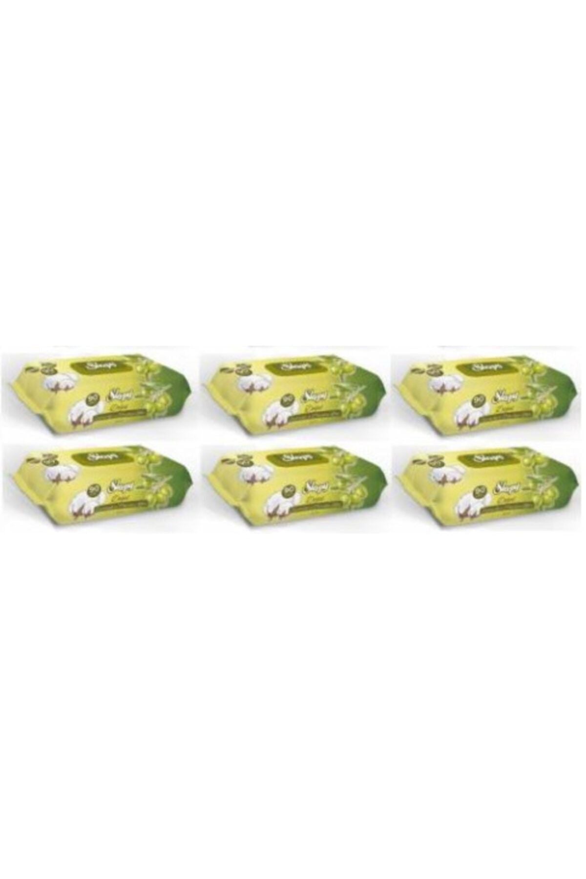 Sleepy Zeytinyağlı Islak Bebek Havlusu 90' lı x 6 paket