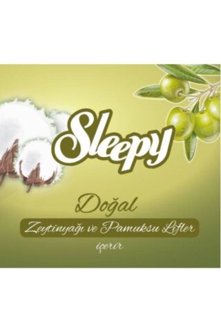 Sleepy Zeytinyağlı Islak Bebek Havlusu 90' lı x 6 paket