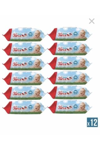 Baby Turco Islak Havlu 12x90 Klasik