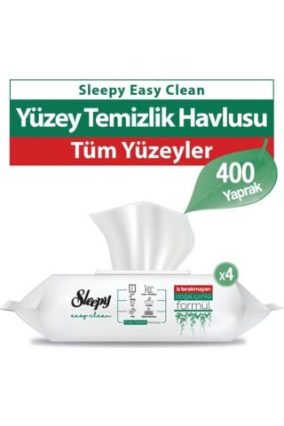 Sleepy Easy Clean Yüzey Temizlik Havlusu 100 x 4