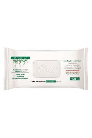 Sleepy Easy Clean Yüzey Temizlik Havlusu 100 x 4