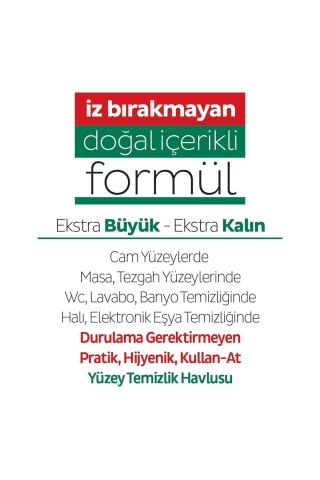 Sleepy Easy Clean Yüzey Temizlik Havlusu 100 x 4
