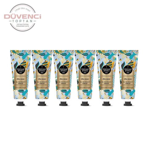 Eyüp Sabri Tuncer Perfume Jewels Blue Moon El ve Vücut Kremi 50 ML  x 6 Adet