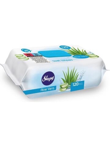 Sleepy 3 adet Aloe Vera Islak Havlu 120'li ve ROSIE