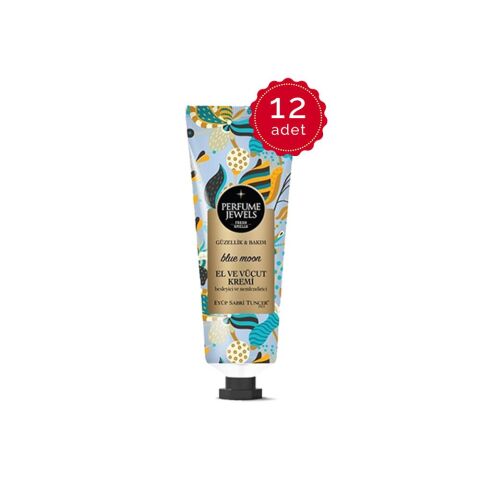 Eyüp Sabri Tuncer Perfume Jewels Blue Moon El ve Vücut Kremi 50 ML x 12 Adet