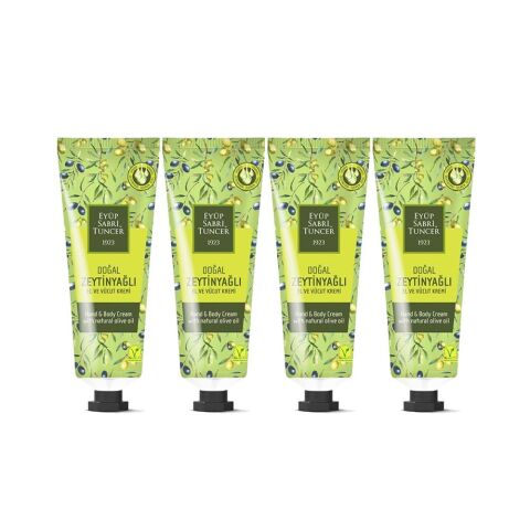 Eyüp Sabri Tuncer Doğal Zeytinyağlı El Ve Vücut Kremi 50 Ml Tüp x 4 Adet