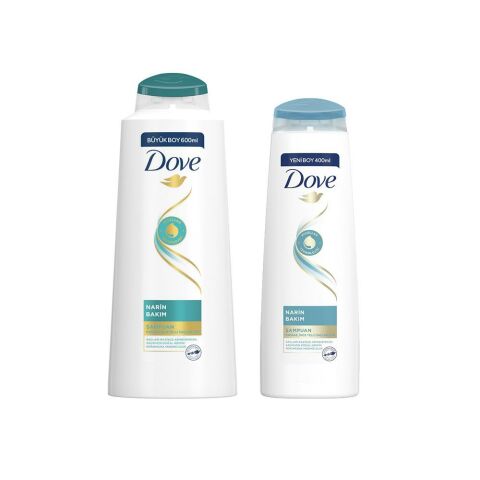 Dove Şampuan Narin Bakım ve Bakım Şampuanı Narin Bakım
