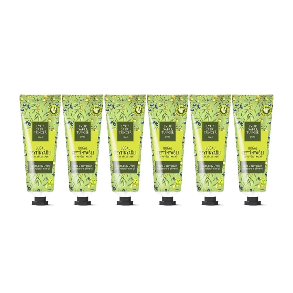 Eyüp Sabri Tuncer Doğal Zeytinyağlı El Ve Vücut Kremi 50 Ml Tüp x 6 Adet
