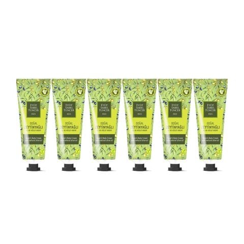 Eyüp Sabri Tuncer Doğal Zeytinyağlı El Ve Vücut Kremi 50 Ml Tüp x 6 Adet