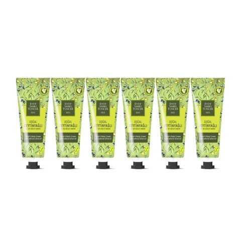 Eyüp Sabri Tuncer Doğal Zeytinyağlı El Ve Vücut Kremi 50 Ml Tüp x 6 Adet