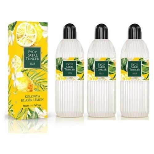 Eyüp Sabri Tuncer Klasik Limon Koonyası 80 Derece Pet 400 ML x 3