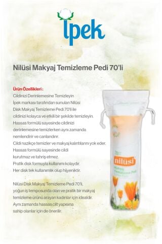 Nilüsi 70'li x 2 Makyaj Tem. Pamuğu ve Rosie