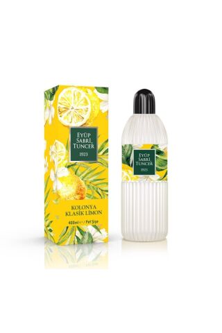 Eyüp Sabri Tuncer Klasik Limon Kolonyası 80 Derece Pet Şişe 400 ml