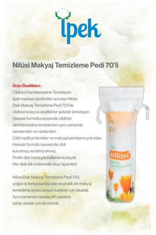 Nilüsi 70'li x 3 Makyaj Tem. Pamuğu ve Rosie