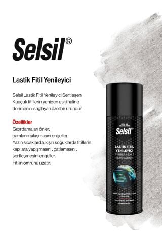 Selsil 25'li 200 ml Lastik Fitil Yenileyici ve ROSIE