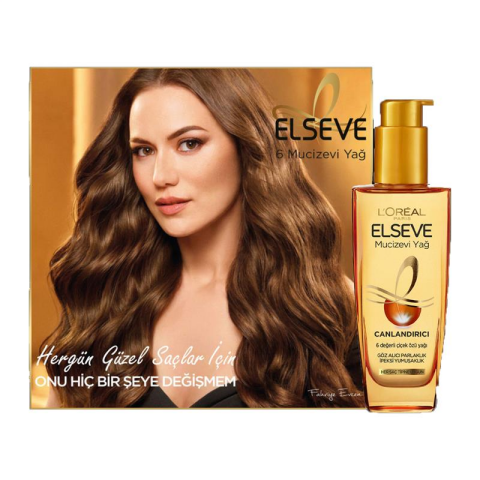 Elseve Dream Long Mükemmel Saç Serumu Yağ 100ml + Mucizevi Canlandırıcı 100 Ml 2 Li ve ROSIE