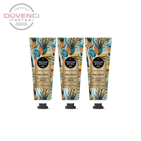 Eyüp Sabri Tuncer Perfume Jewels Deep Charm El Kremi 50 ML x 3 Adet