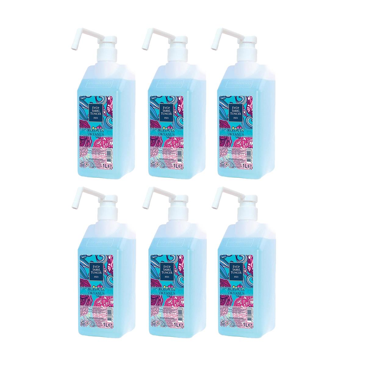 Eyüp Sabri Tuncer Sprey Okyanus Kolonyası 1 Litre x 6 Adet