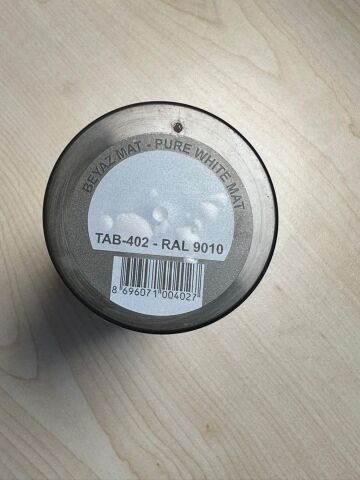 Selsil Akrilik Sprey Boya Mat Beyaz 400 ML