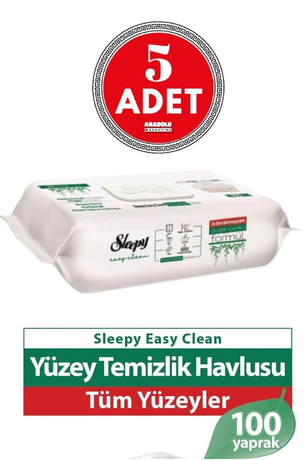 Easy Clean Yüzey Temizlik Havlusu 100' Lü X 5 Adet