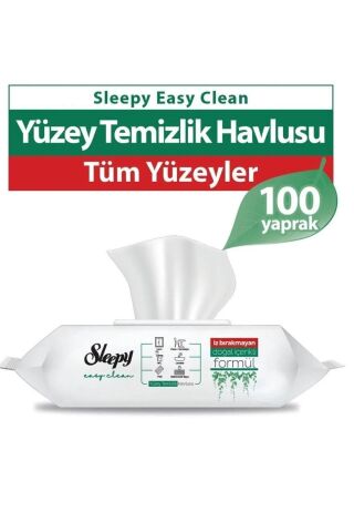 Easy Clean Yüzey Temizlik Havlusu 100' Lü X 5 Adet