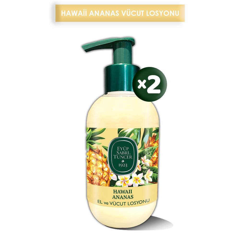 Eyüp Sabri Tuncer Hawaii Ananas El ve Vücut Losyonu 280 ml x 2
