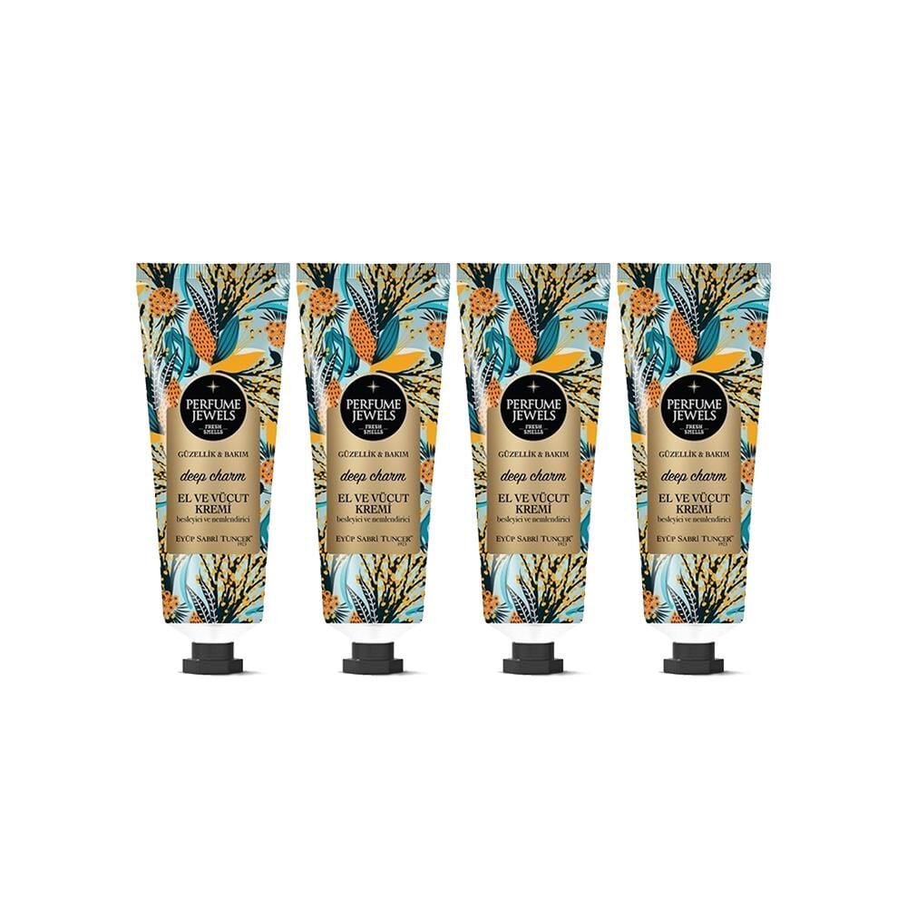 Eyüp Sabri Tuncer Perfume Jewels Deep Charm El Kremi 50 ML x 4 Adet
