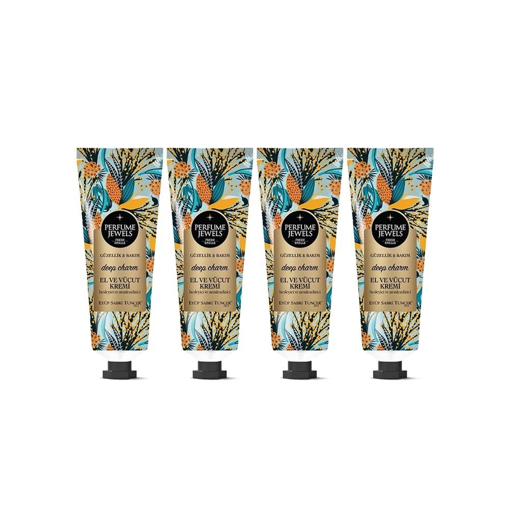 Eyüp Sabri Tuncer Perfume Jewels Deep Charm El Kremi 50 ML x 4 Adet