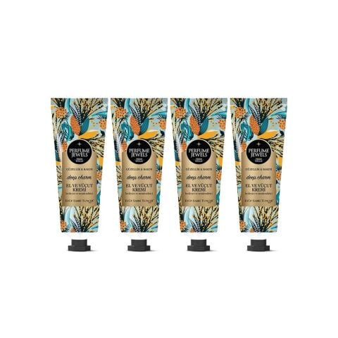 Eyüp Sabri Tuncer Perfume Jewels Deep Charm El Kremi 50 ML x 4 Adet