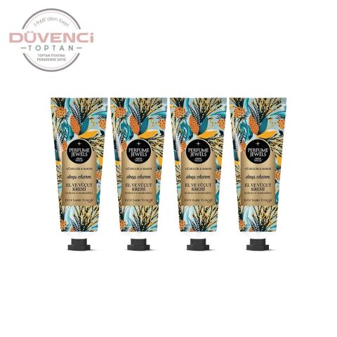 Eyüp Sabri Tuncer Perfume Jewels Deep Charm El Kremi 50 ML x 4 Adet