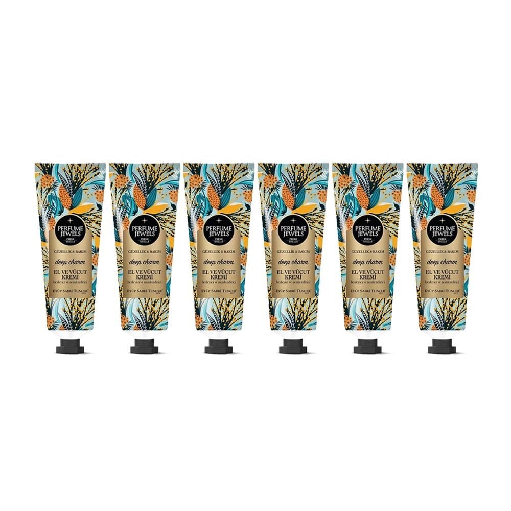 Eyüp Sabri Tuncer Perfume Jewels Deep Charm El Kremi 50 ML x 6 Adet