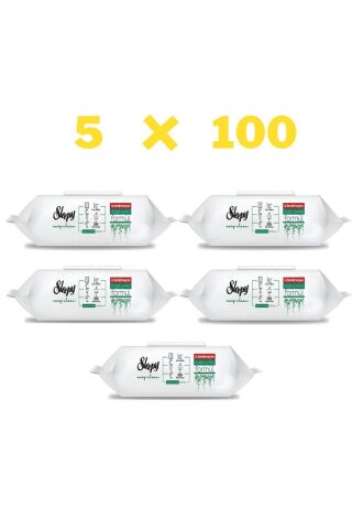 Easy Clean Yüzey Temizlik Havlusu 100 Yaprak x 5 Adet