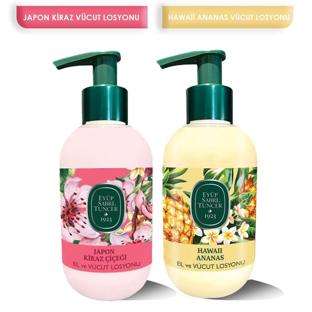 Eyüp Sabri Tuncer Japon Kiraz ve Hawaii Ananas Losyon 280 ml