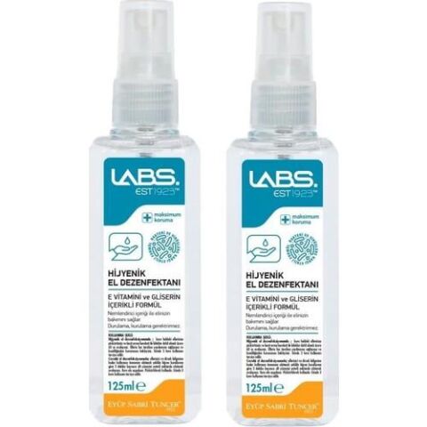 Eyüp Sabri Tuncer Labs El Dezenfektanı 125 ml x 2 adet