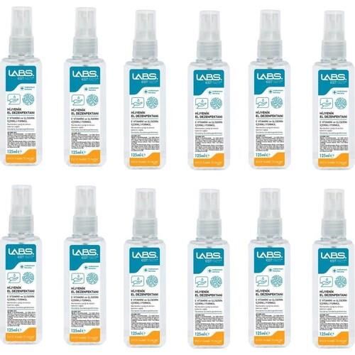 Eyüp Sabri Tuncer Labs El Dezenfektanı 125 ml x 12 Adet
