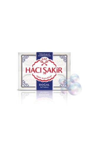 Hacı Şakir Kalıp Sabun 4'lü Doğal 600gr. X 6 Adet