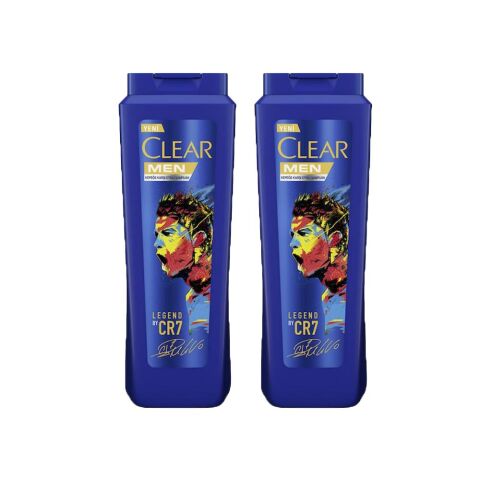 Clear Men Kepeğe Karşı Etkili Şampuan Legend By Cr7 Cristiano Ronaldo 325 ml x 2