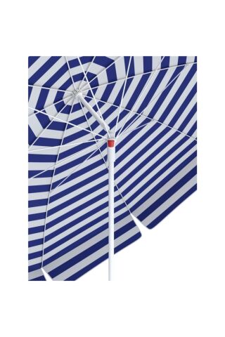 Eğilir Katlanır Şemsiye Gölgelik Plaj Balkon Bahçe Şemsiyesi 200 Cm Şemsiye Bidon Hediyeli