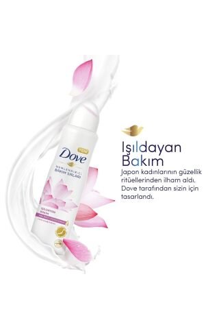 Dove Kadın Sprey Deodorant Lotus Çiçeği 150 ml x 3