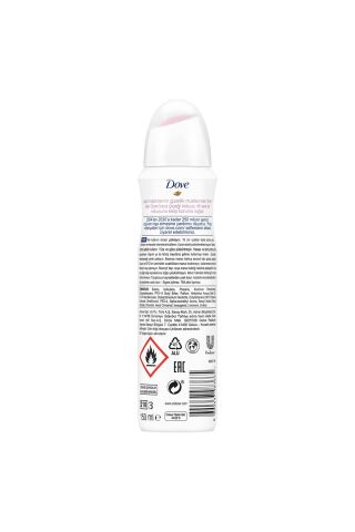 Dove Kadın Sprey Deodorant Lotus Çiçeği 150 ml x 3