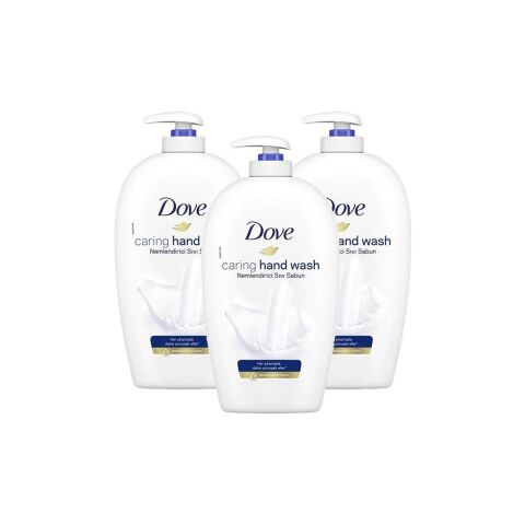 Dove Caring Hand Wash Nemlendirici Sıvı Sabun x 3