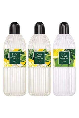 Eyüp Sabri Tuncer Klasik Limon Kolonyası 80 Derece Pet Şişe 400 ml x 3 Adet