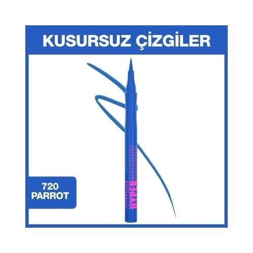 Maybelline New York Hyper Precise All Day Likit Liner 720 Parrot Blue